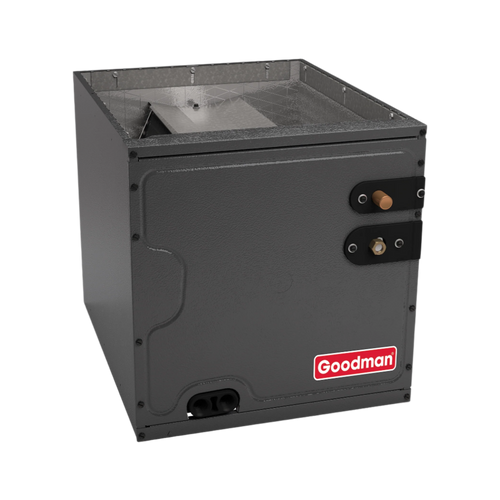 Goodman Cased Coil, labeled with the red Goodman logo.