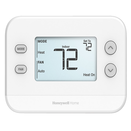 Honeywell Home FocusPRO N100 Thermostat, labeled with the gray Honeywell logo.