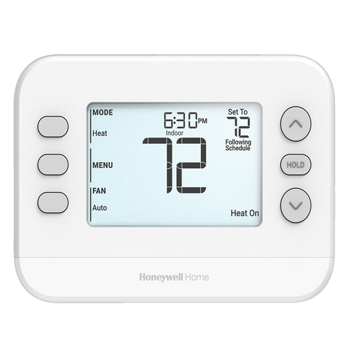 Honeywell Home FocusPRO N100 Thermostat, labeled with the gray Honeywell logo.
